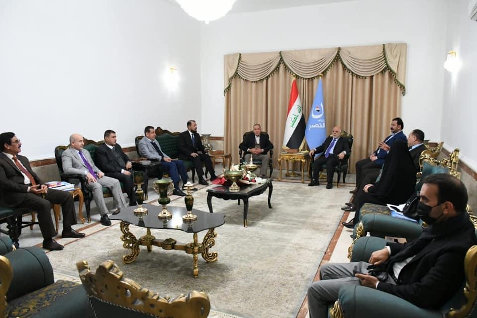 الدكتور العبادي يترأس اجتماعاً لائتلاف النصر لمناقشة الموازنة المالية والإنتخابات المبكرة ومجمل الأو