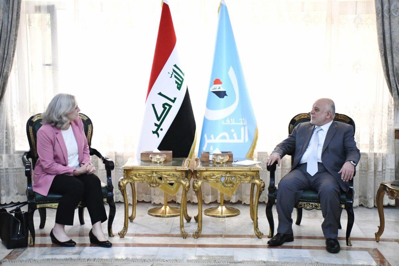 الدكتور حيدر العبادي يستقبل السفيرة الأمريكية في بغداد