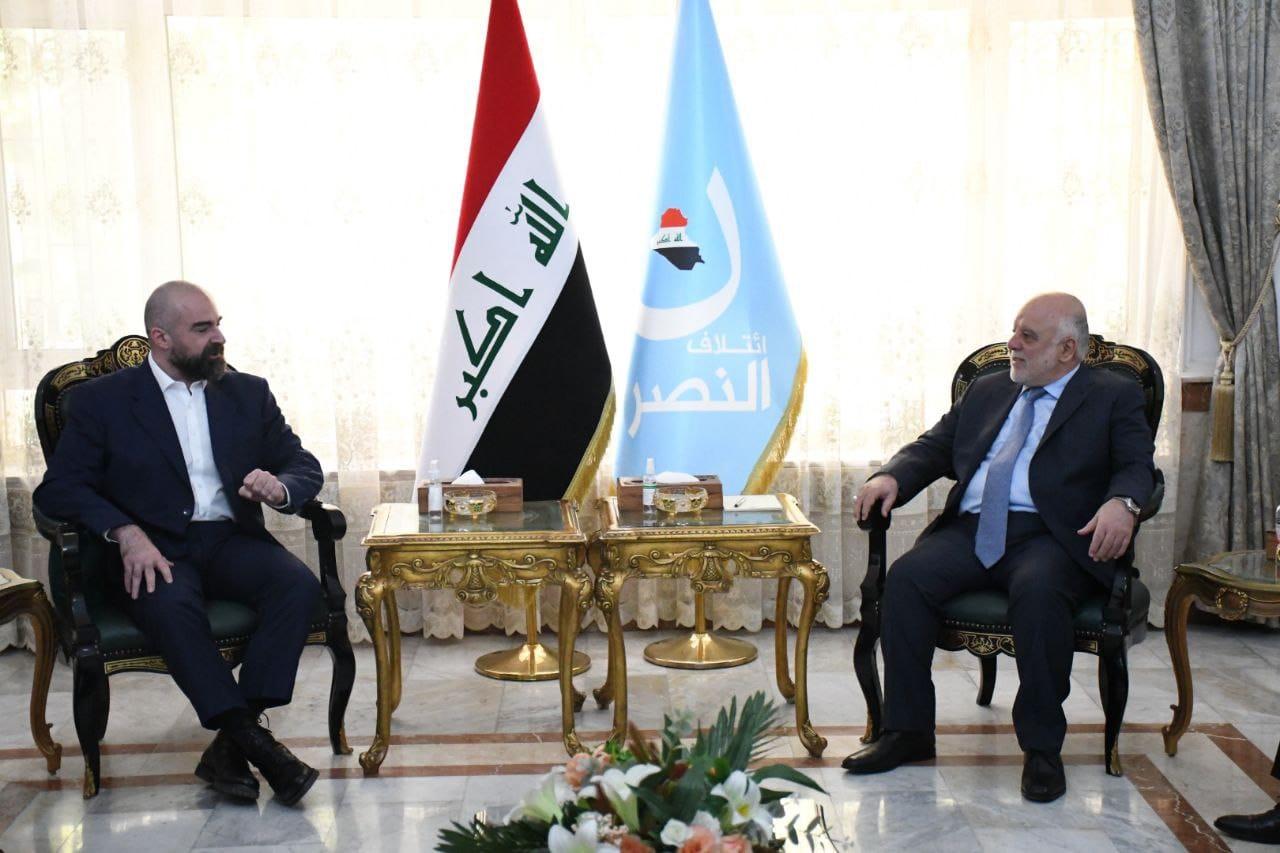 الدكتور حيدر العبادي يستقبل رئيس الاتحاد الوطني الكردستاني السيد بافل طالباني