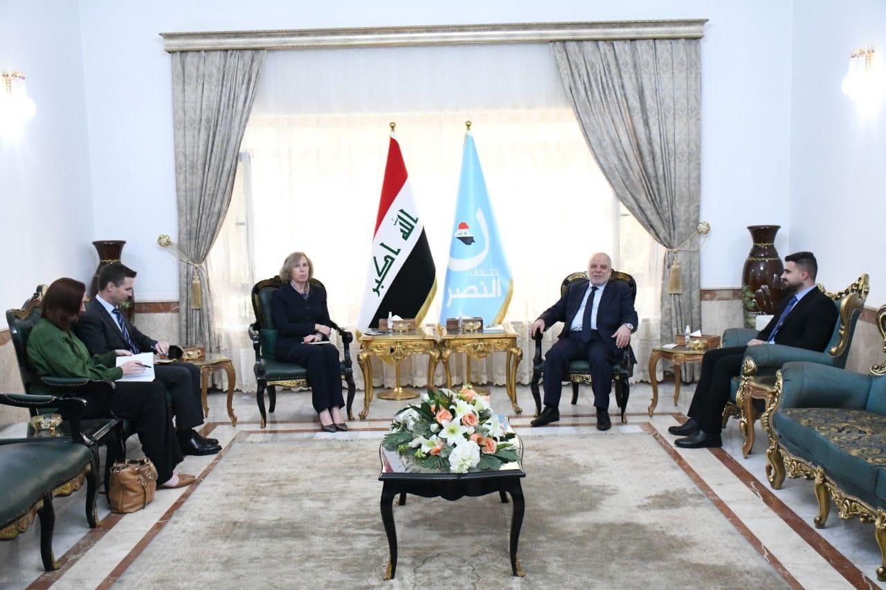 الدكتور حيدر العبادي يستقبل السفيرة الأسترالية في بغداد السيدة باولا غانلي