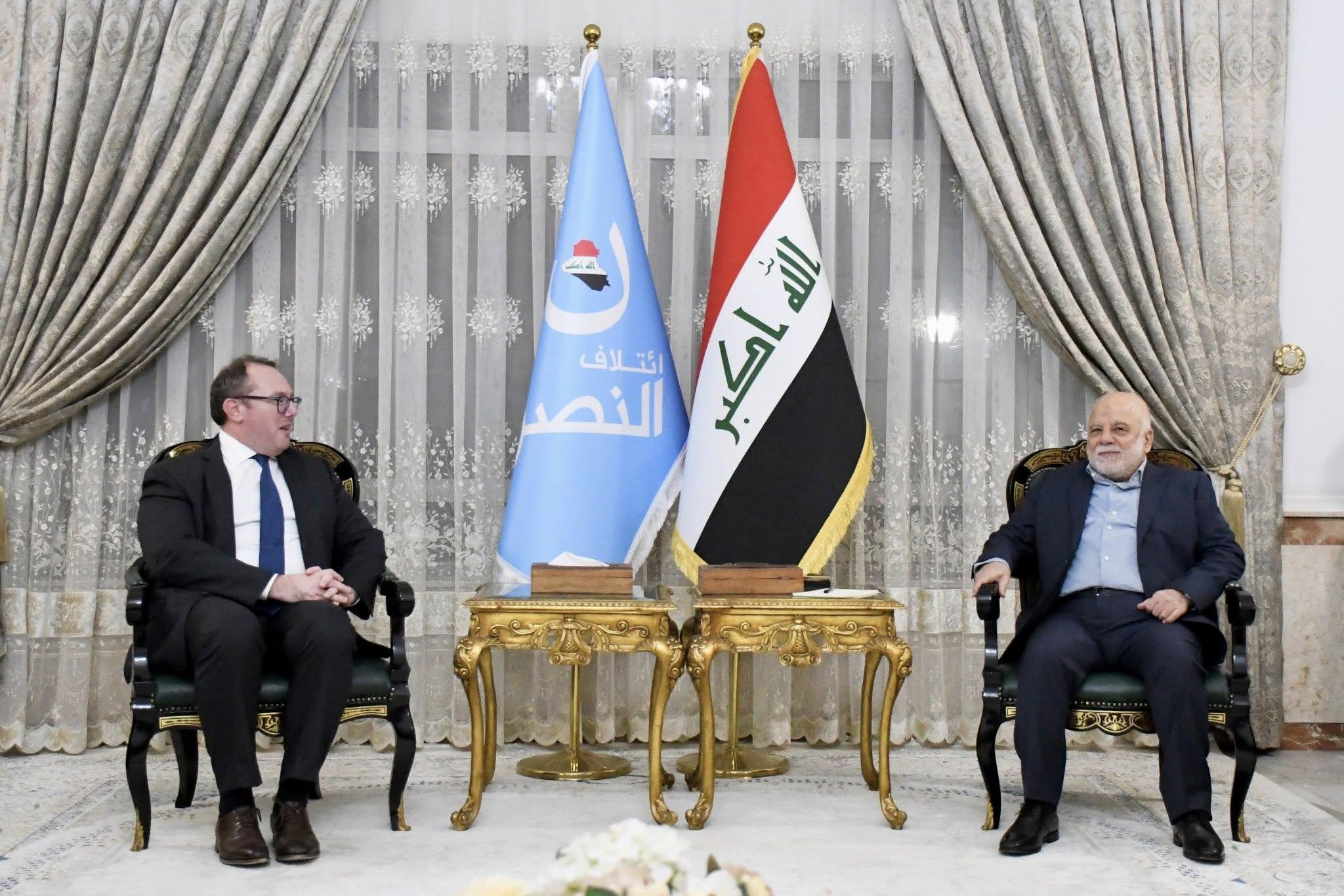 الدكتور حيدر العبادي يستقبل القائم بأعمال السفارة الأمريكية في بغداد