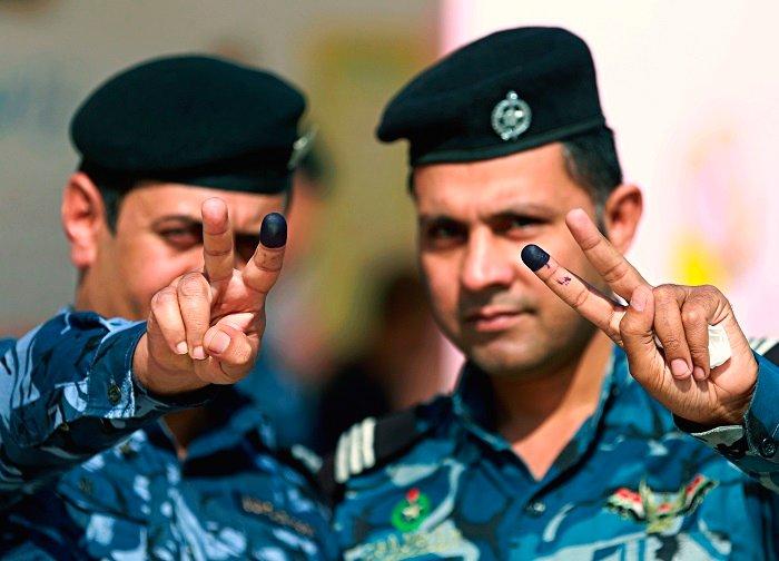 العبادي يوجه كلمة إلى منتسبي قواتنا العسكرية والأمنية مع إنطلاق التصويت الخاص