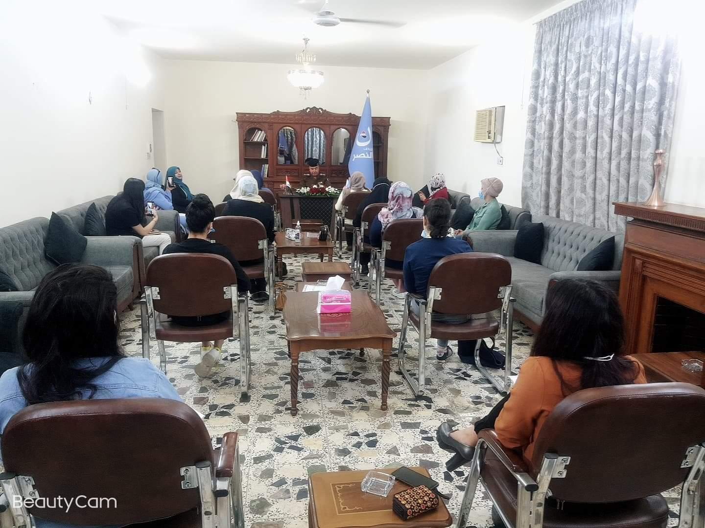 مكتب المرأة في إئتلاف النصر ينظم ورشة عمل توعوية بعنوان  حصانة المرأة فكرياً من مشاكل العصر 