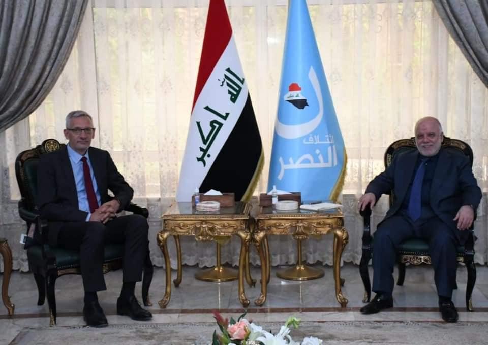 الدكتور حيدر العبادي يستقبل كلاً على انفراد سفيري المانيا وأستراليا في العراق