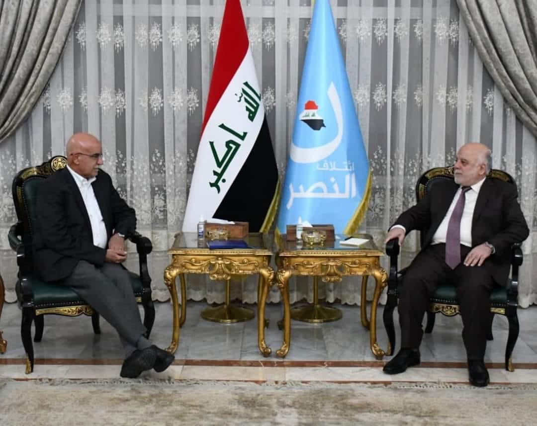 الدكتور العبادي يستقبل وزير الصحة الدكتور صالح الحسناوي