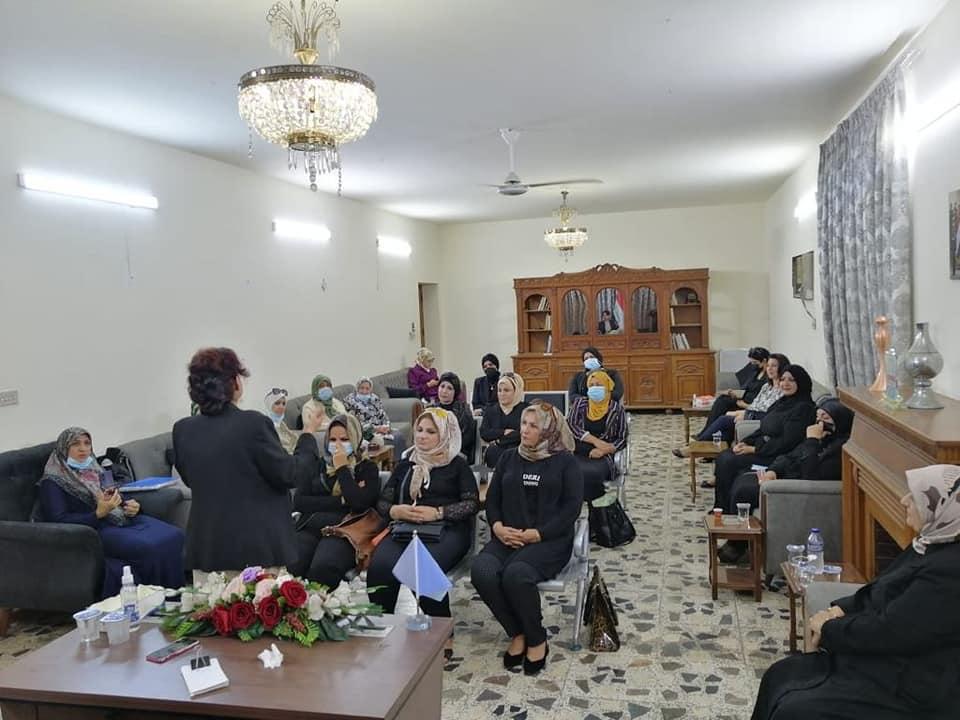 مكتب المرأة في ائتلاف النصر يقيم ورشة لدعم المرشحات في الإنتخابات المقبلة