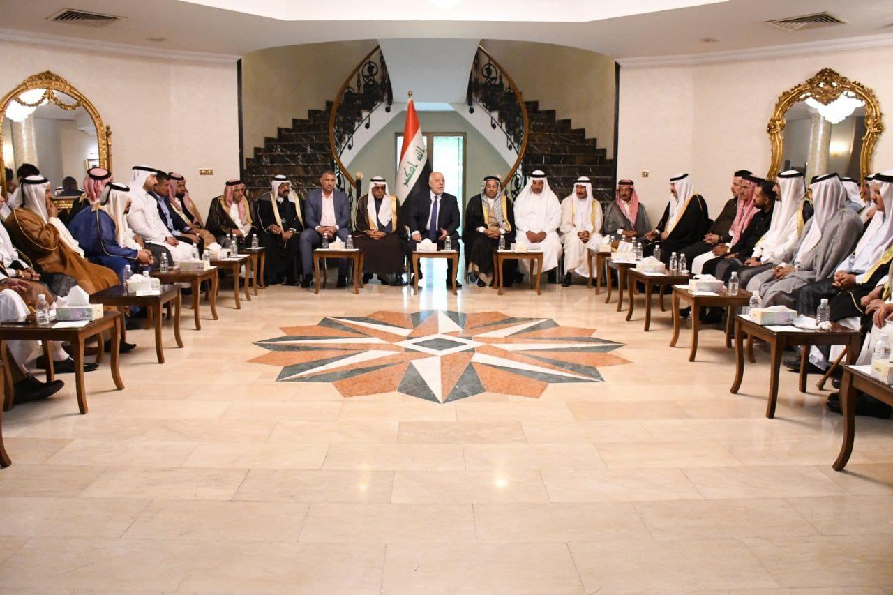 الدكتور العبادي يستقبل وفداً من محافظة كركوك