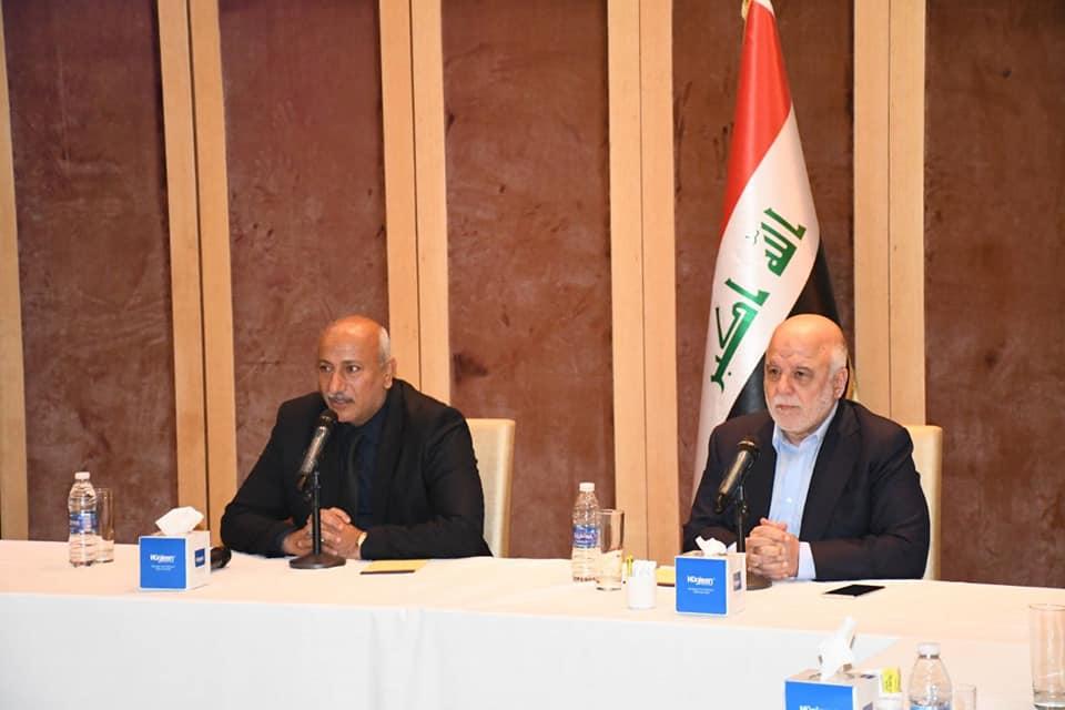 الدكتور العبادي يزور محافظة كربلاء المقدسة ويلتقي بمحافظها السيد الخطابي