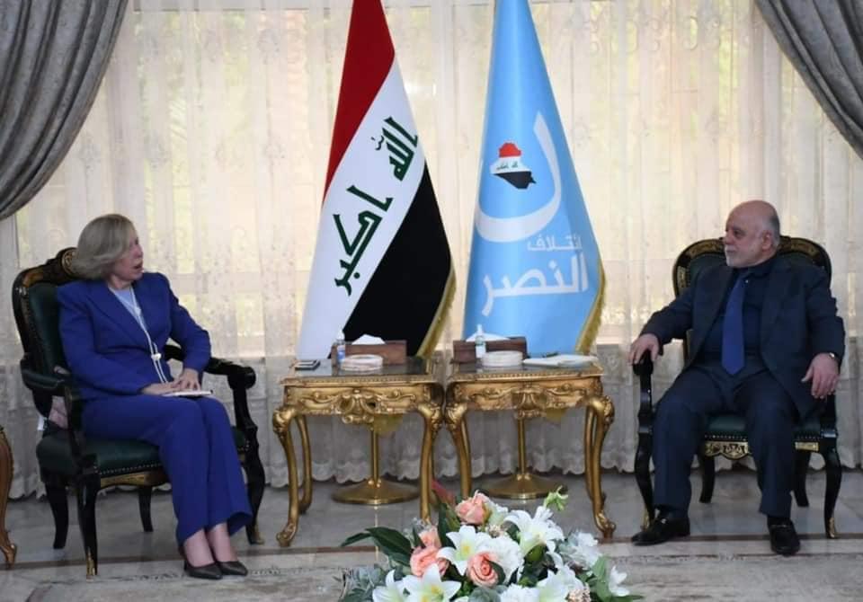 دکتۆر عەبادی بەجیا پێشوازی دەکات لە باڵیۆزی ئەڵمانیا و ئوستورالیا لە عیڕاق