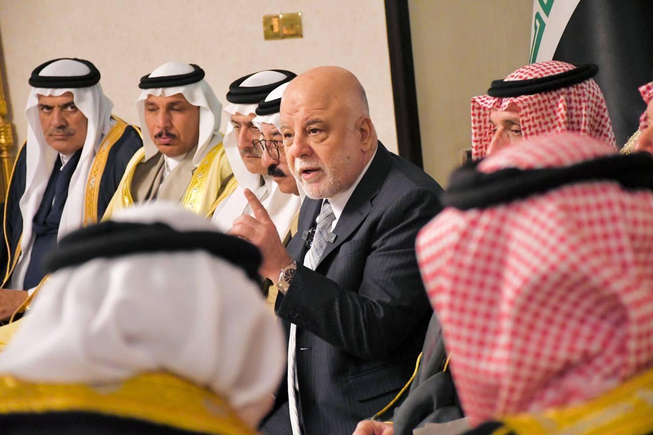 الدكتور حيدر العبادي يستقبل وفداً من محافظة صلاح الدين