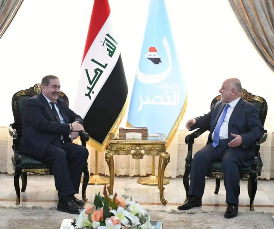 الدكتور حيدر العبادي يستقبل وفد الحزب الديمقراطي الكردستاني