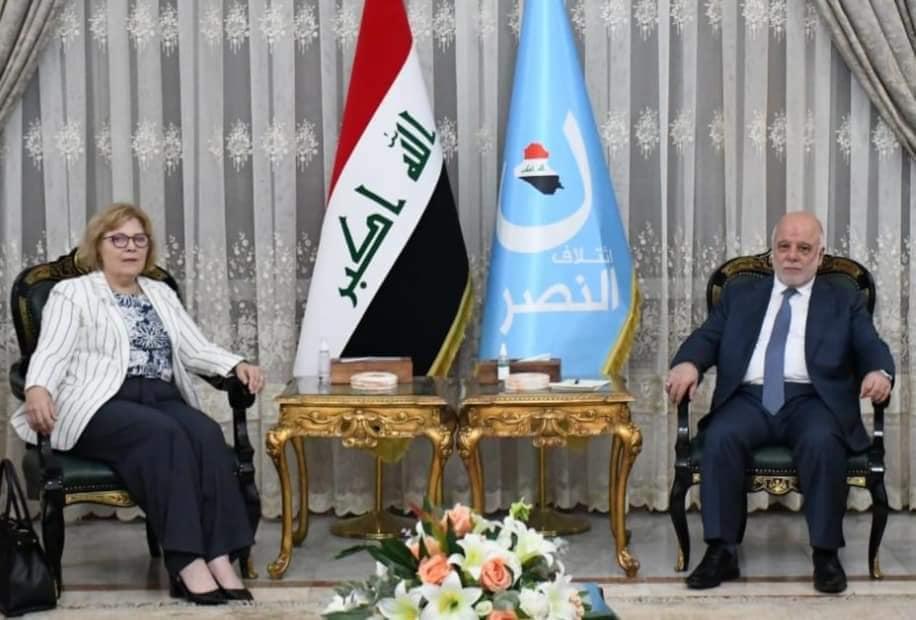 دکتۆر عەبادی پێشوازی دەکات لە یاریدەدەری وەزیری دەرەوەی ئەمریکا بۆ کاروبارەکانی ڕۆژهەڵاتی ناوەڕاست خ