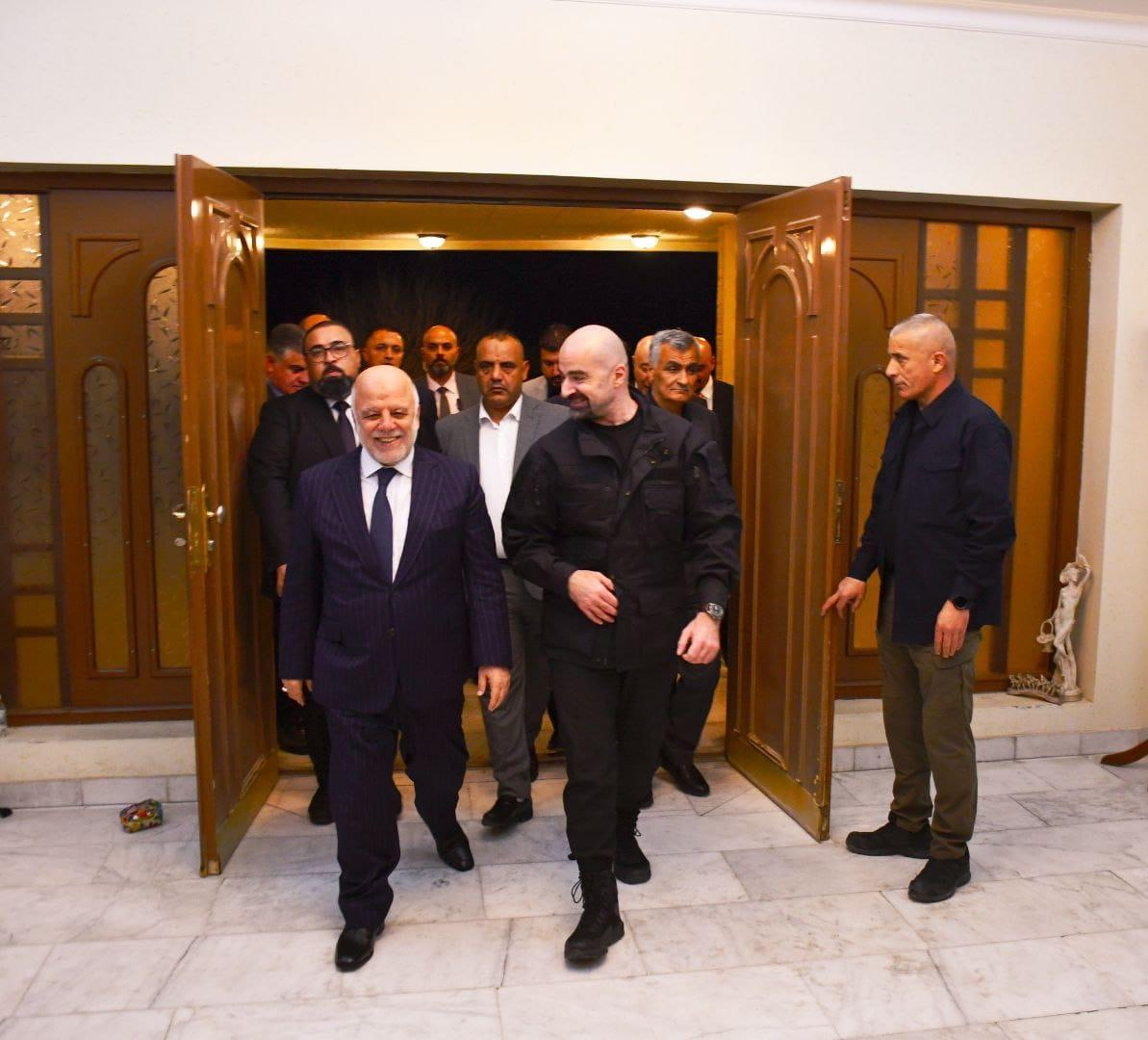 Dr. Al-Abadi meets Mr. Bafel Talabani and discusses with him the overall situation in the country