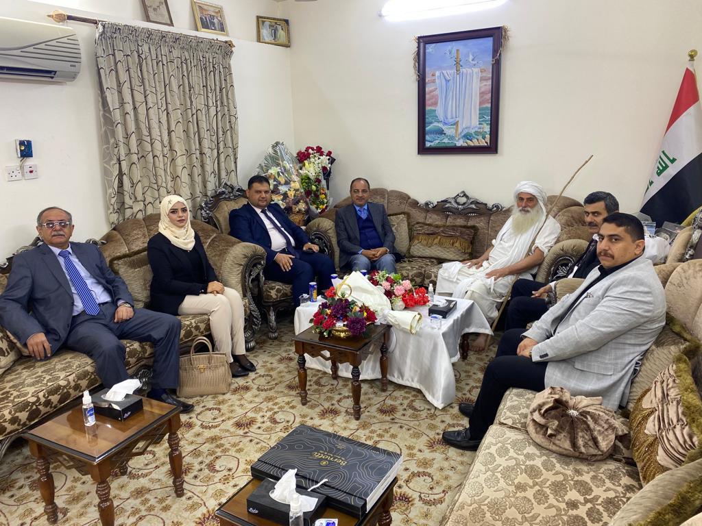 ائتلاف النصر يشارك الصابئة المندائيين أفراحهم