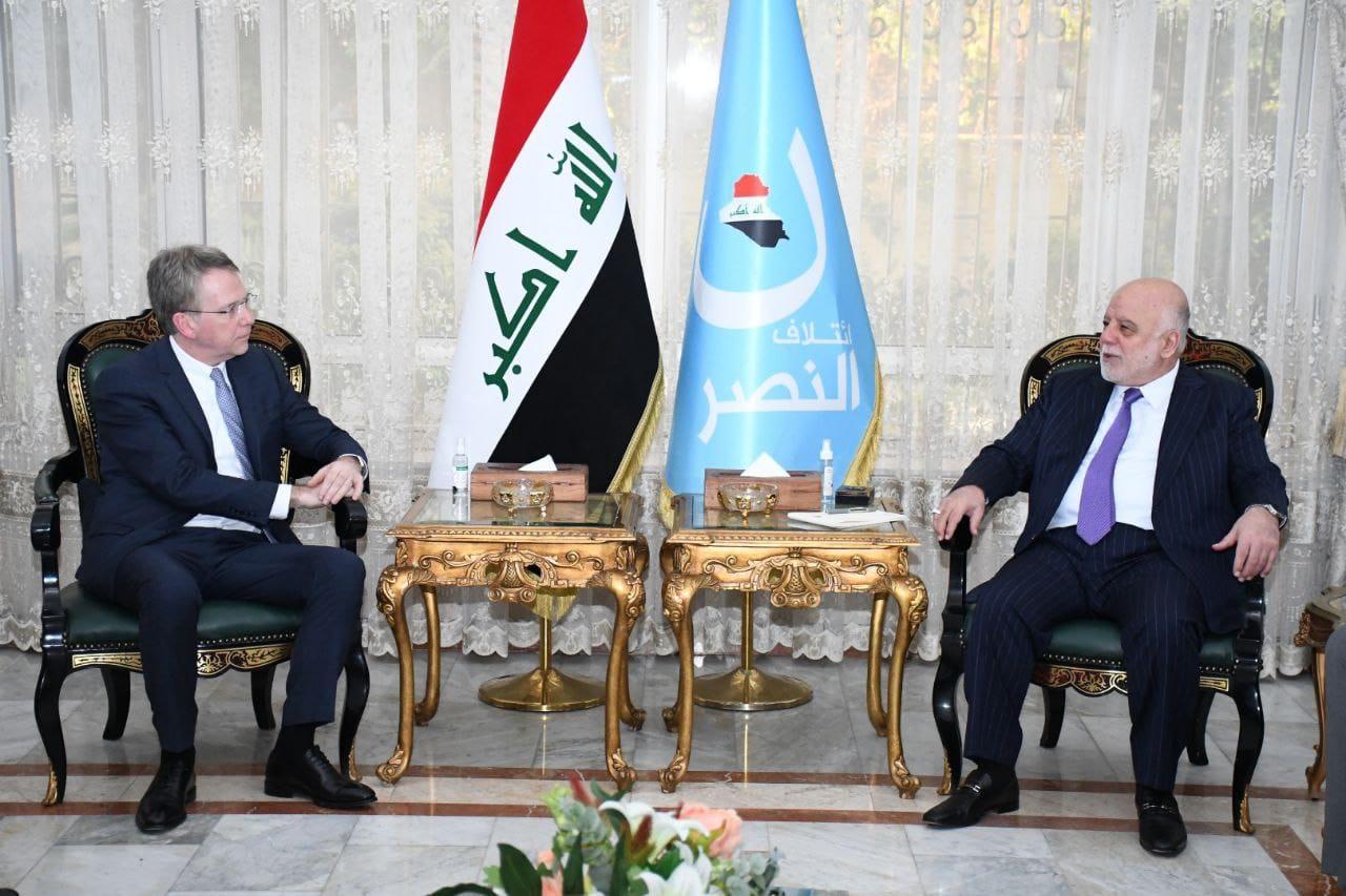 الدكتور حيدر العبادي يستقبل السفير الفرنسي الجديد في بغداد