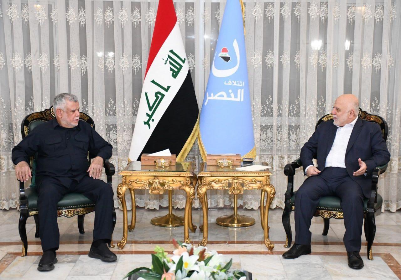 الدكتور حيدر العبادي يستقبل الأمين العام لمنظمة بدر السيد هادي العامري