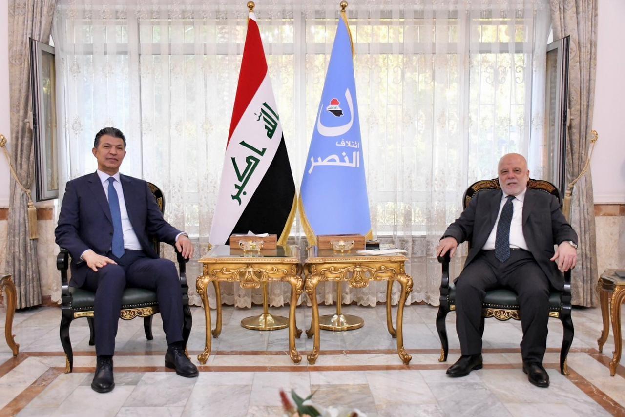 الدكتور حيدر العبادي يستقبل رئيس شبكة الإعلام العراقي السيد كريم حمادي