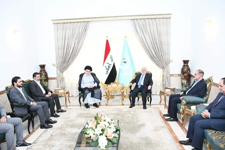 دکتۆر عەبادی پێشوازیی دەکات لە سەماحەتی سەید موقتەدا سەدڕ