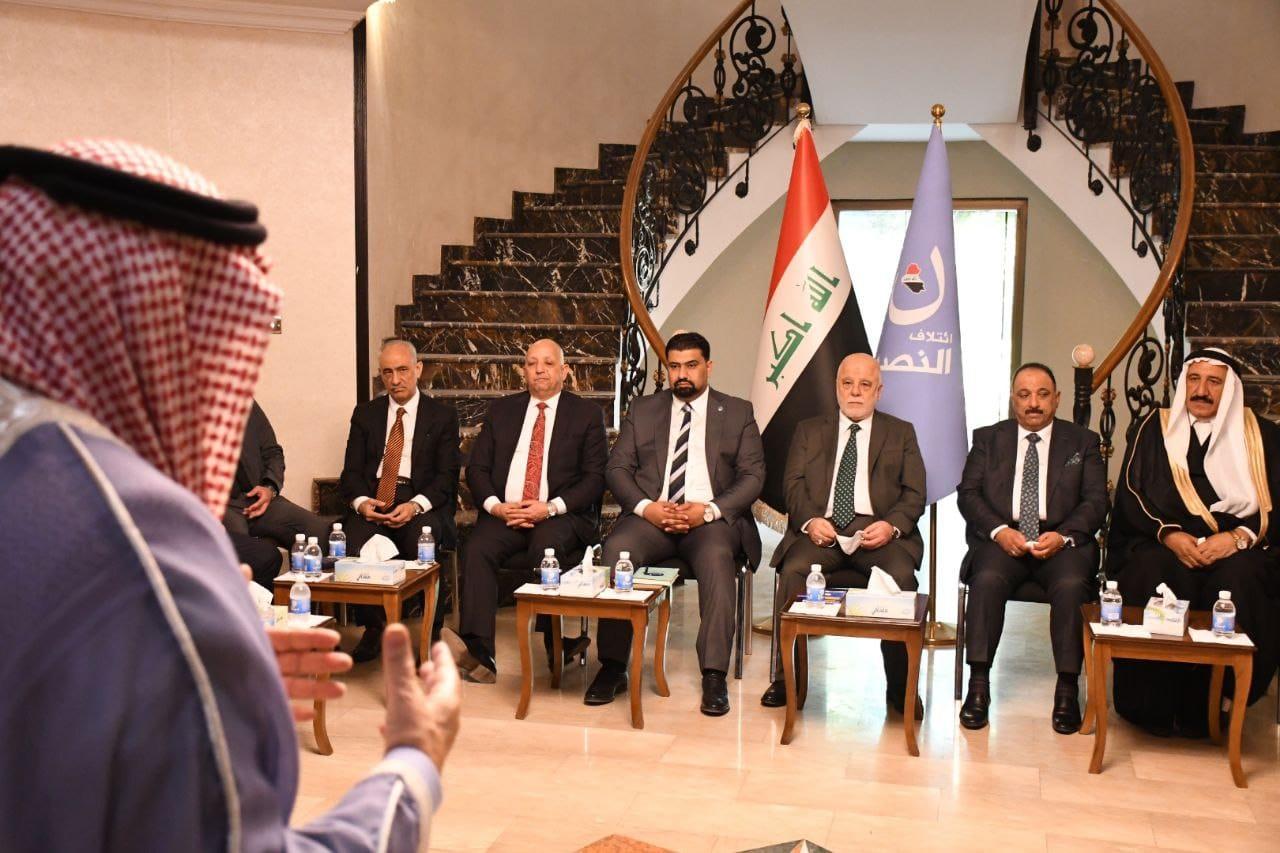 الدكتور حيدر العبادي يلتقي وفداً من محافظة نينوى