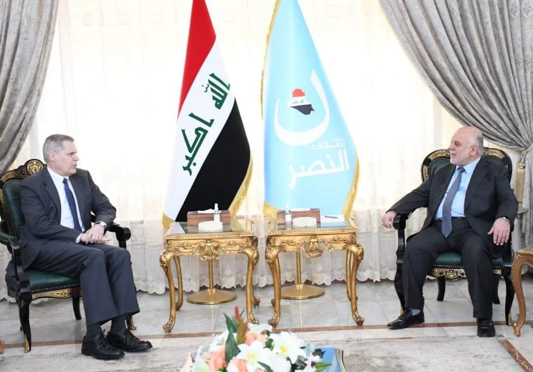 Dr. Al-Abadi receives the American Ambassador and discusses with him the political, security and eco