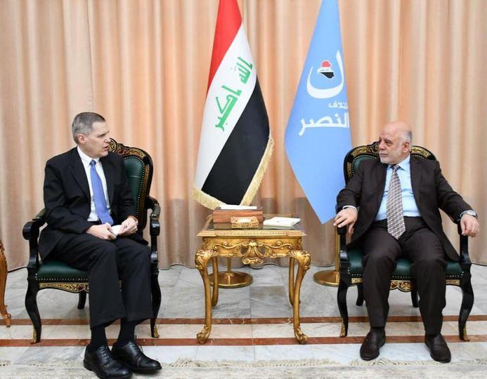 Dr. Al-Abadi receives the US Ambassador