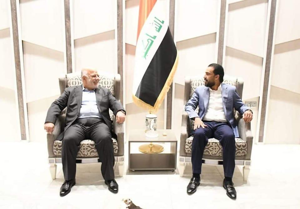 Dr. Al-Abadi meets Al-Halbousi and discusses with him the challenges that the country is going throu