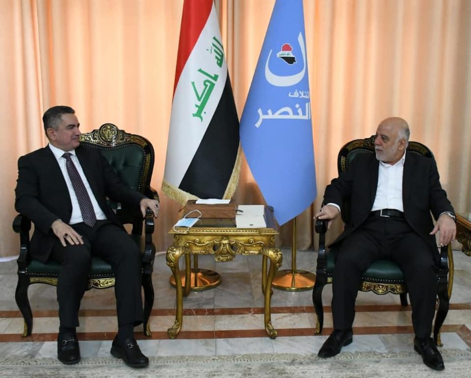 دکتۆر عەبادی بەجیا پێشوازی لە هەرەیەک لە ئەلسودانی و ئەلزەرفی و ئەلمەسعودی دەکات وتاوتوێی دۆخی وڵاتە