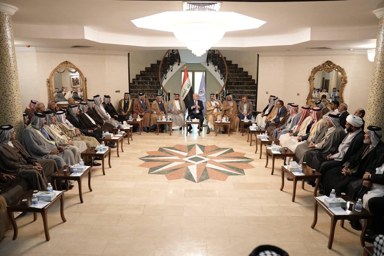 الدكتور العبادي يستقبل وفداً عن محافظة واسط