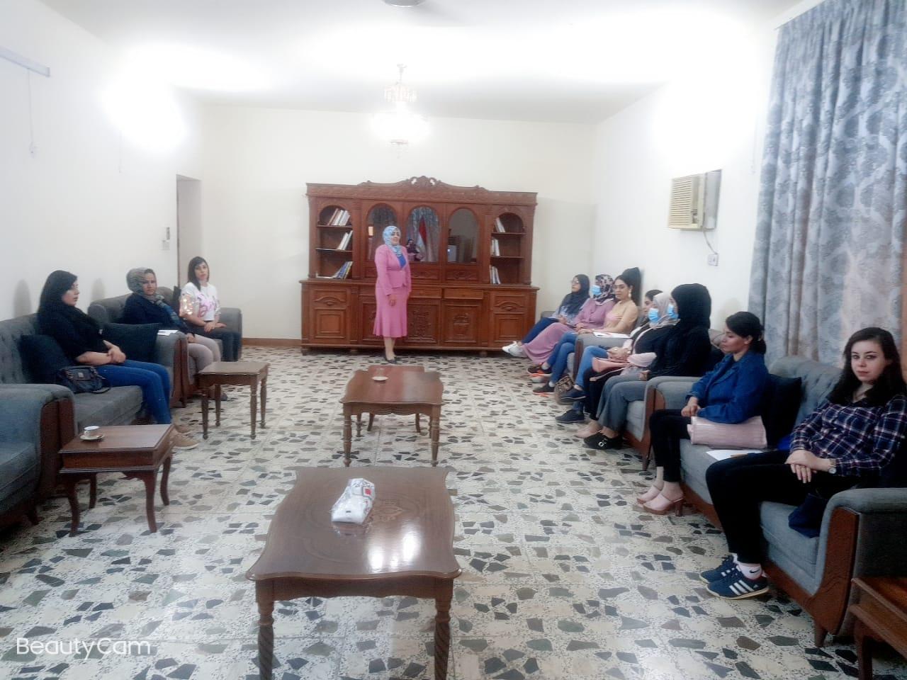 مكتب المرأة في إئتلاف النصر يختتم ورشة عمل  فن الأتيكيت 