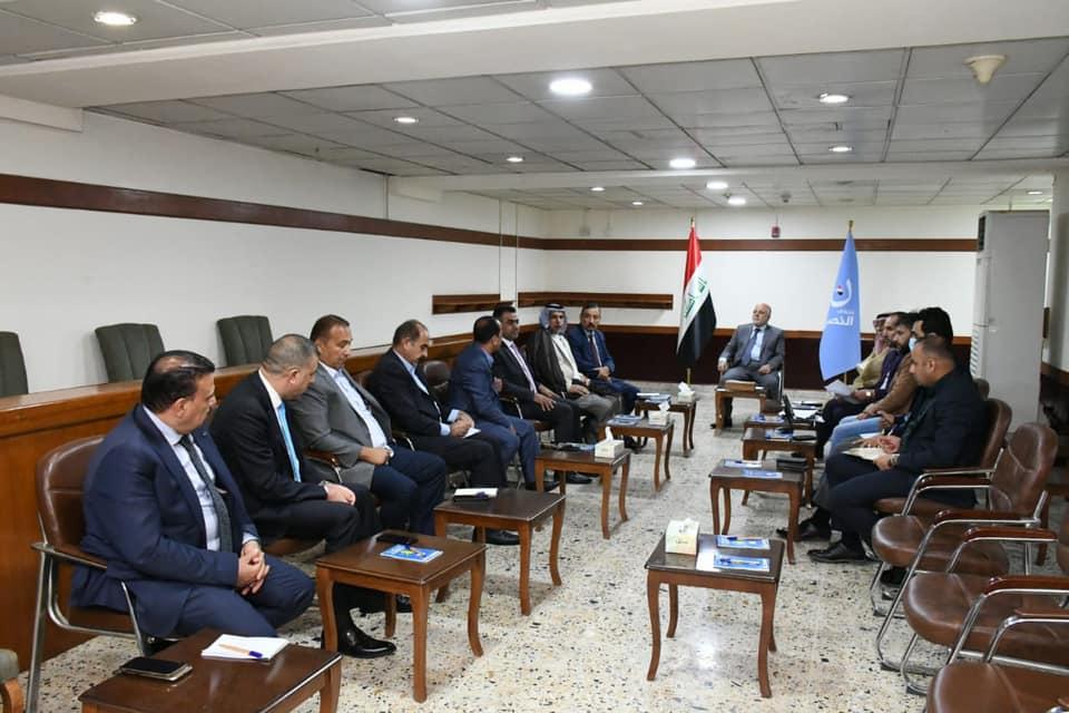 الدكتور العبادي يستقبل مرشحي ائتلاف النصر عن محافظات المثنى وواسط والقادسية