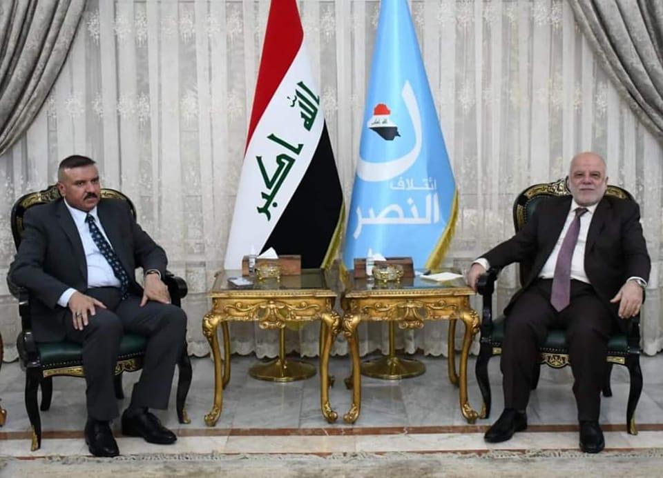 الدكتور العبادي يستقبل وزير الداخلية السيد عبد الأمير الشمري