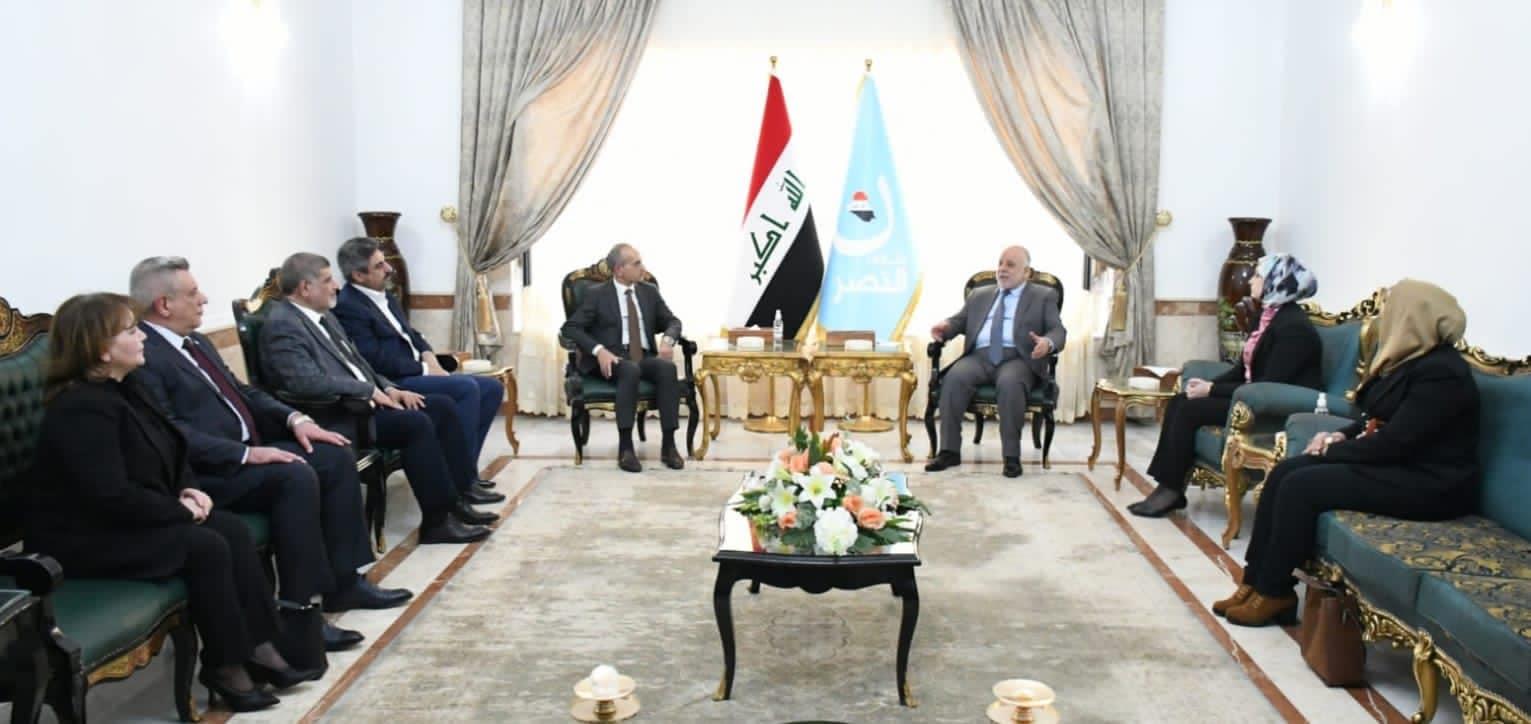 دکتۆر عەبادی پێشوازی لە چەن هێز و کەسایەتییەکی سیاسی دەکات