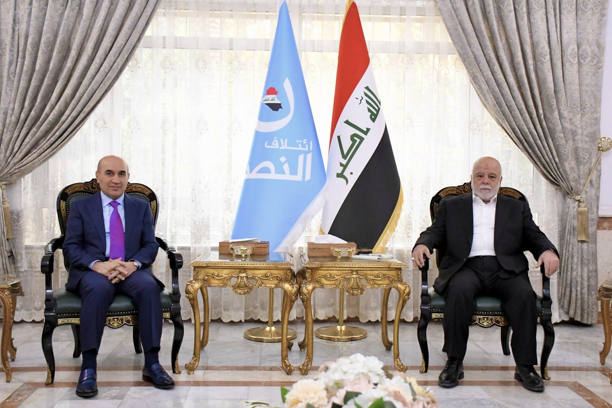 الدكتور حيدر العبادي يستقبل كلاً على انفراد وزير الإعمار والإسكان ورئيس جهاز مكافحة الإرهاب