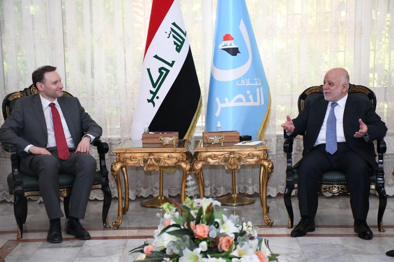 الدكتور حيدر العبادي يستقبل كلاً على انفراد السفير الأسترالي في بغداد والقائم بأعمال السفارة الألمان