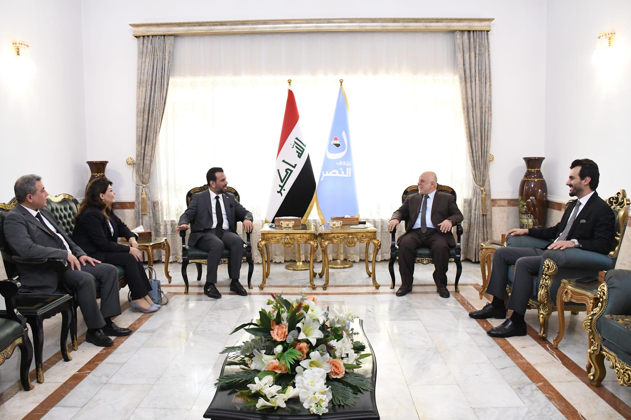 الدكتور حيدر العبادي يستقبل أعضاء مجلس أمناء شبكة الإعلام العراقي