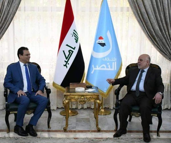 الدكتور العبادي يستقبل السفيرين الياباني والمصري كلاً على انفراد ويبحث معهما تطورات الأوضاع في العرا