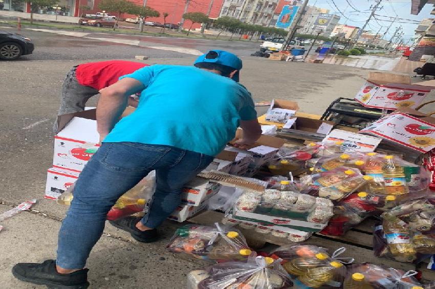 سەبەتە خۆراکییەکە لە دهۆکدا کۆتایی بە گەشتەکەی خۆی هێنا