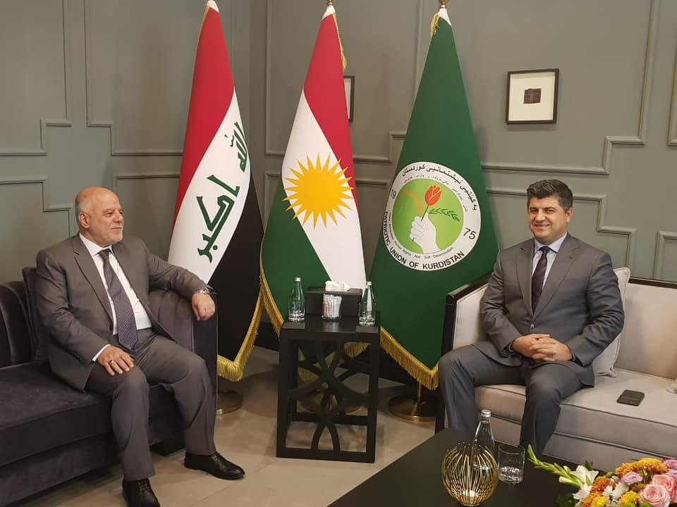 دکتۆر عەبادی بەجیا چاویدەکەوێت بە هەریەک لە بەڕێزان بافڵ تاڵەبانی و لاهوور شێخ جەنگی