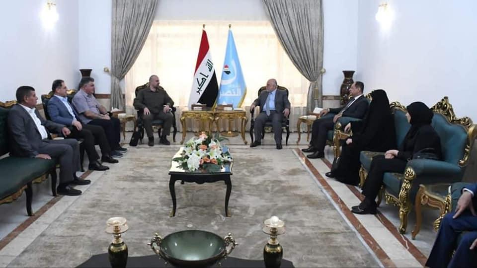 دکتۆر عەبادی پێشوازیی دەکات لە سەرۆکی یەکێتی نیشتیمانی کوردستان بەڕێز بافڵ تاڵەبانی