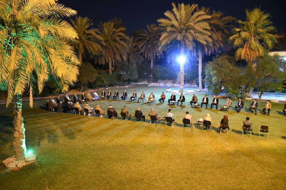 Dr. Al-Abadi receives the sheikhs and notables of Baghdad and affirms: The Iraqis who have achieved 