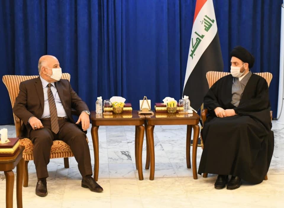 Dr. Al-Abadi and Mr. Al-Hakim discuss the challenges the country is going through