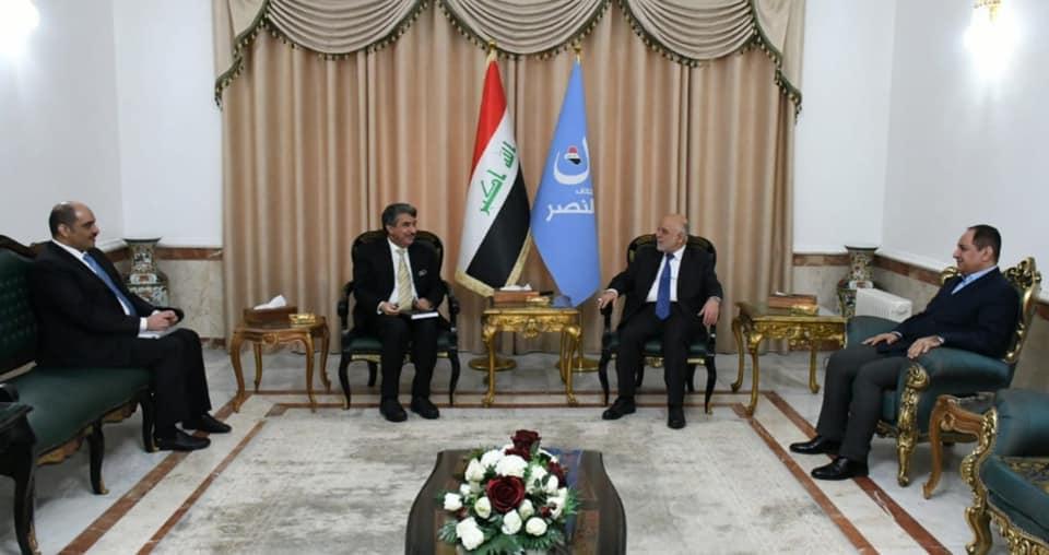 Dr. Al-Abadi receives the Kuwaiti Ambassador