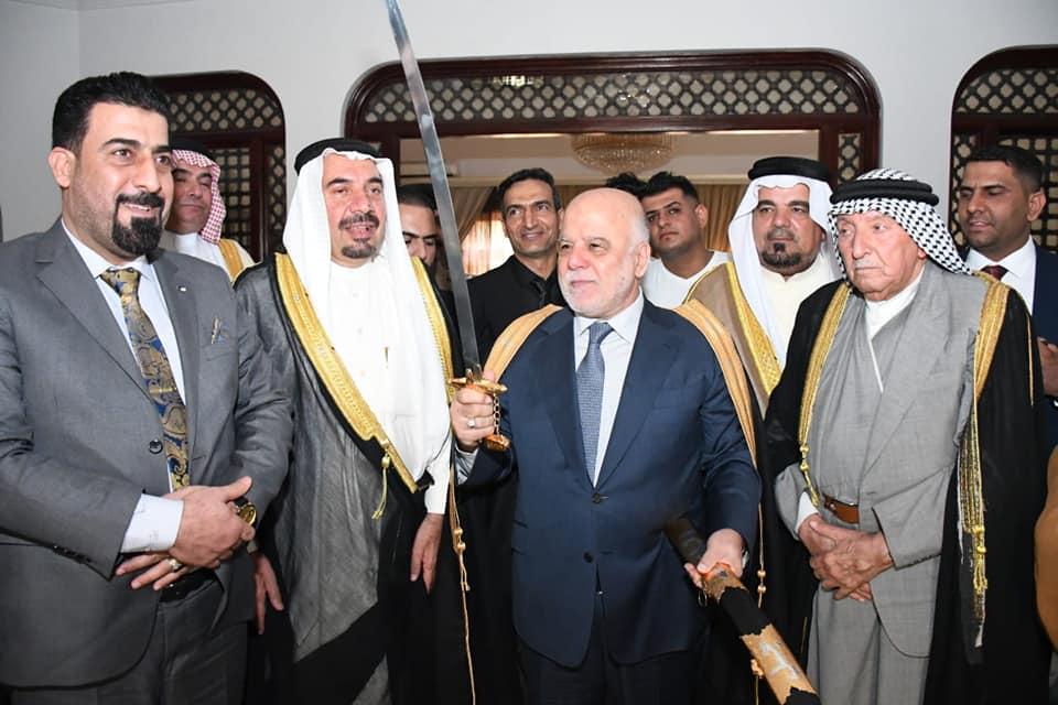 الدكتور العبادي يستقبل في لقاءات عديدة المهنئين بمناسبة عيد الأضحى المبارك