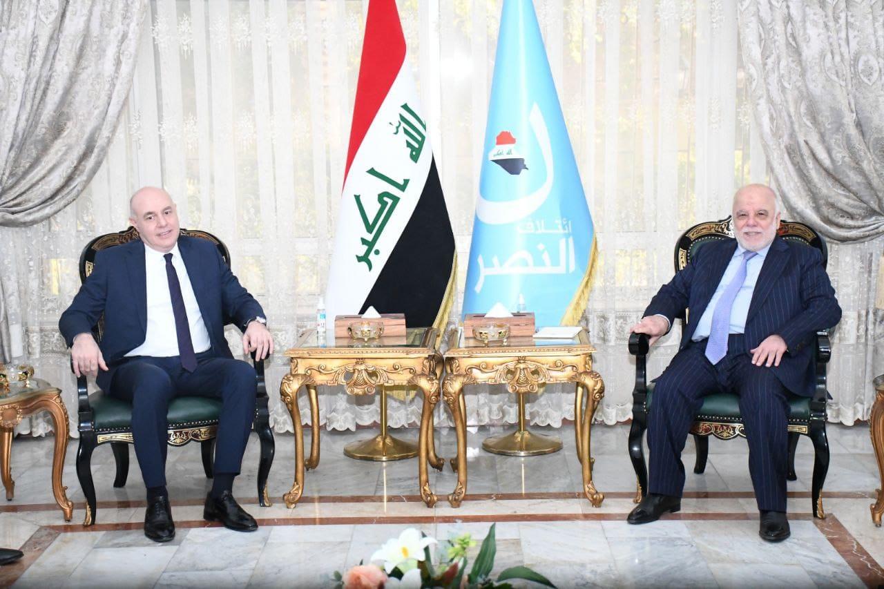 الدكتور حيدر العبادي يستقبل السفير التركي في بغداد