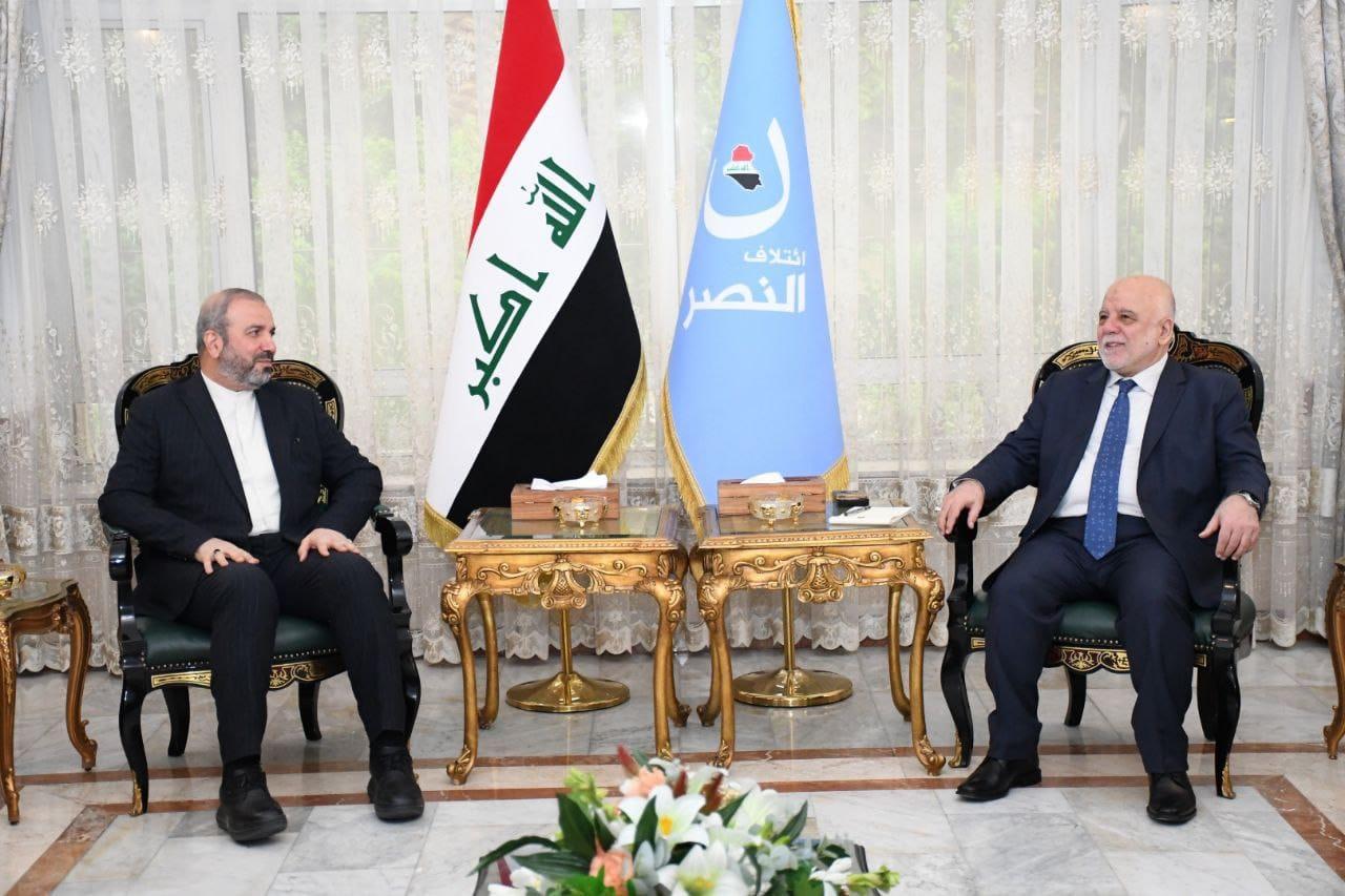 الدكتور حيدر العبادي يستقبل السفير الإيراني في بغداد