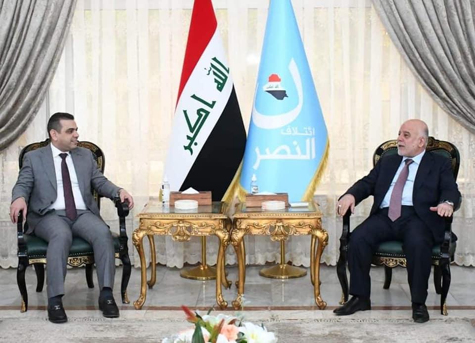 دکتۆر عەبادی بەجیا پێشوازیی دەکات لە هەریەک لە بەڕێز حسێن عەرەب و بەڕێز حسێن رەماحی