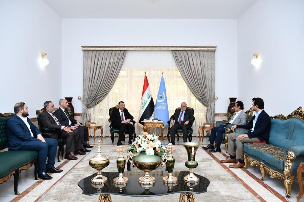 Dr. Al-Abadi meets the President of Samarra University and stresses the importance of supporting uni