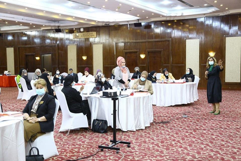 مكتب المرأة في إئتلاف النصر يشارك في جلسة للتشاورات الوطنية