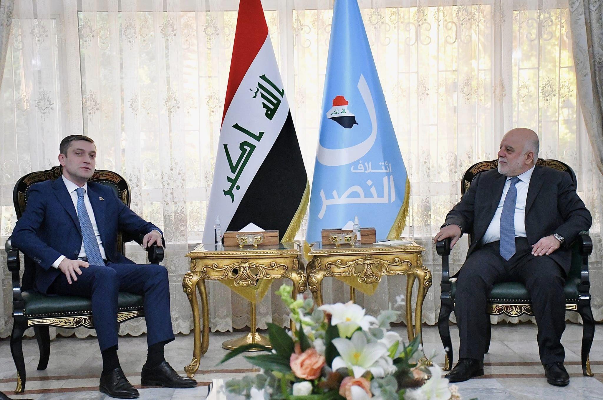 الدكتور حيدر العبادي يستقبل السفير الأذربيجاني في بغداد