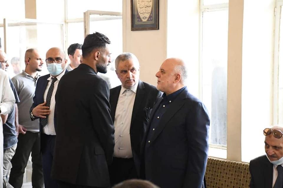 دکتۆر عەبادی ئامادەی پرسەی کۆچکردوو کاپتن حەیدەر عەبدولرەزاق دەبێت